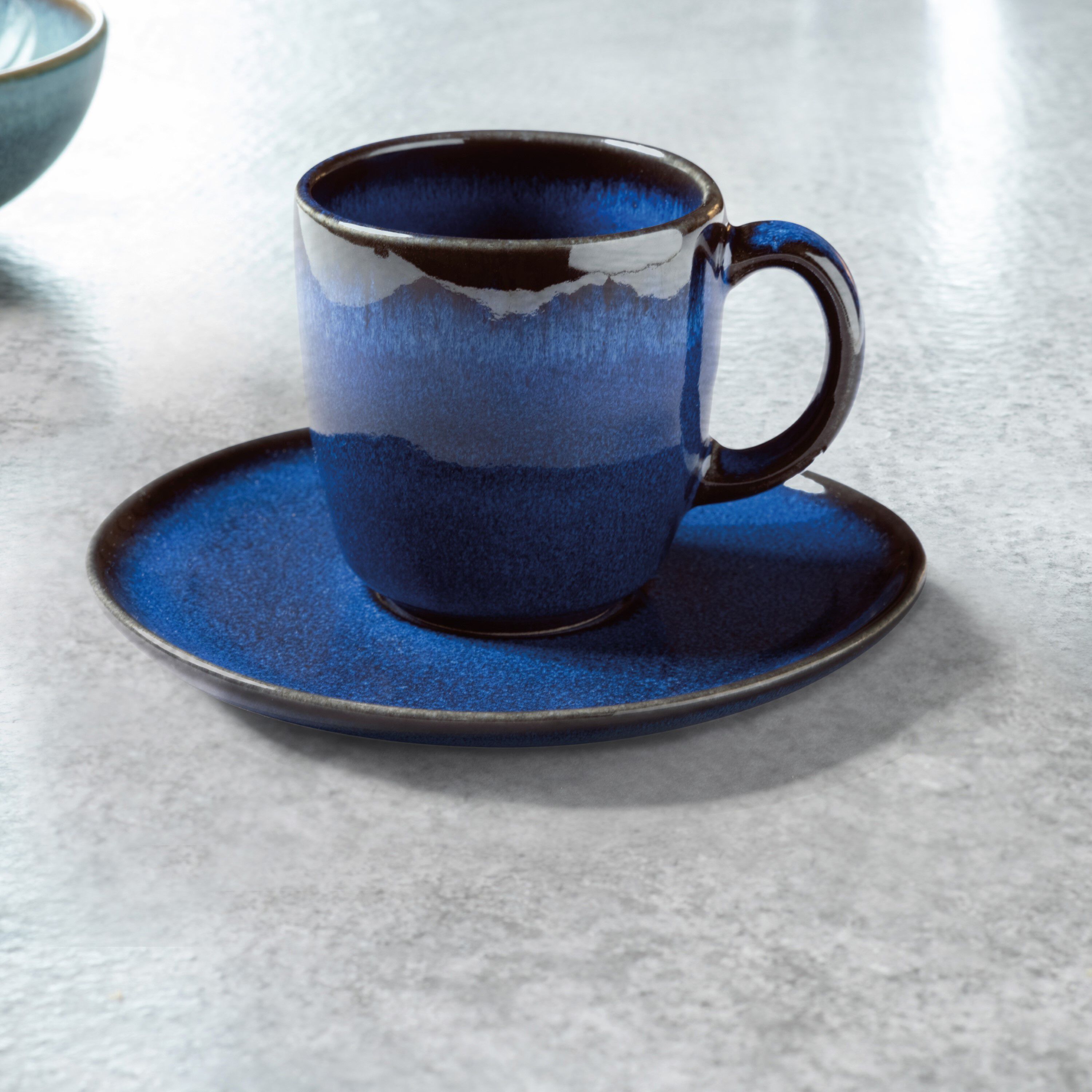 Lave Mug - Blue, 11.5 oz, stoneware