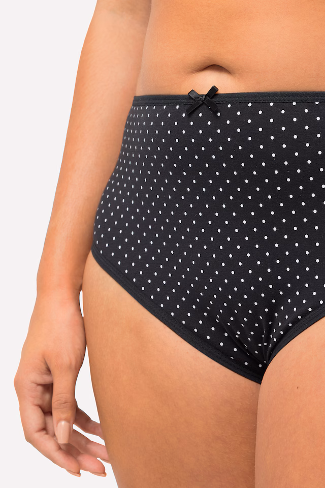 5 Pack Midi Brief- Polka Dot