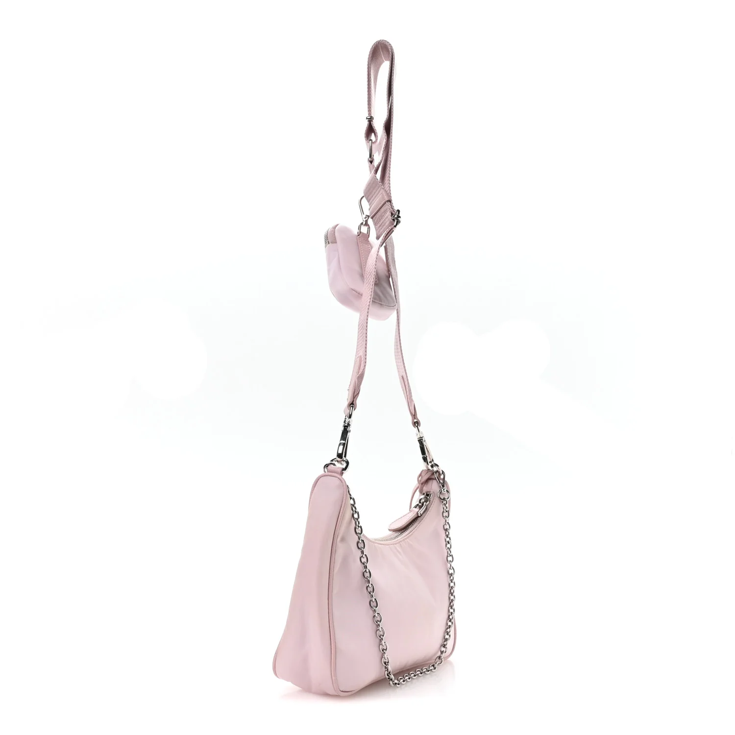 Nylon Re-Edition 2005 Shoulder Bag Alabastro