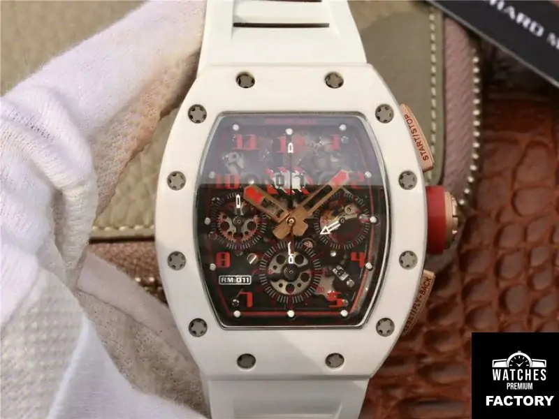 Richard Mille RM011 Felipe Massa Flyback Dubai Chronograph KV Factory Crystal Dial