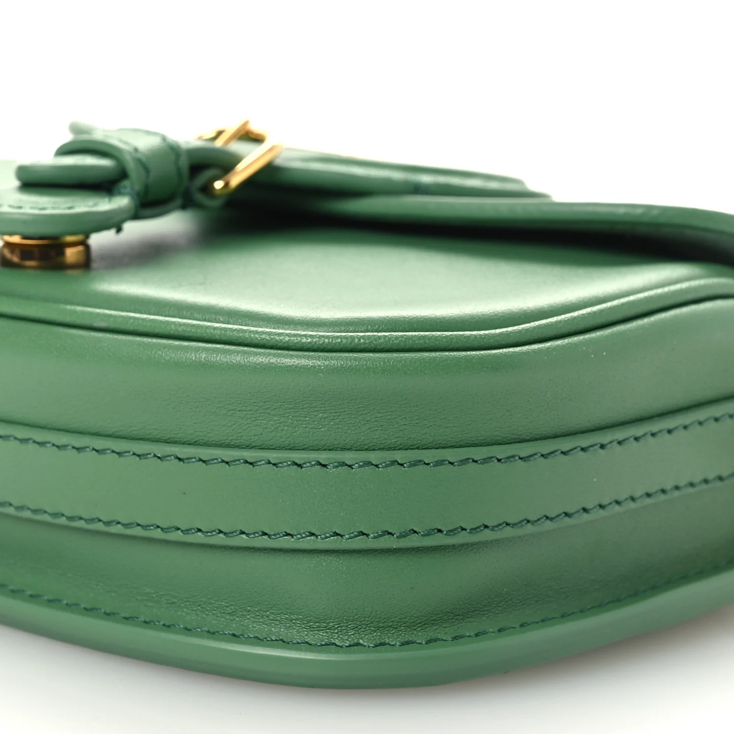 Box Calfskin Micro Bobby Bag Sage Green