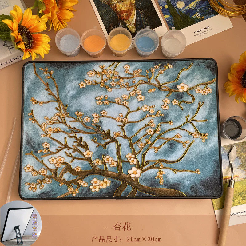 Van Gogh Beginner Cloisonné Enamel DIY Kit, with Tutorial& All Tools