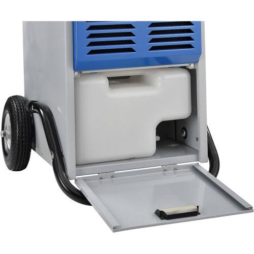 Déshumidificateur industriel portable robuste pour usage commercial, capacité de 110 pintes par jour
