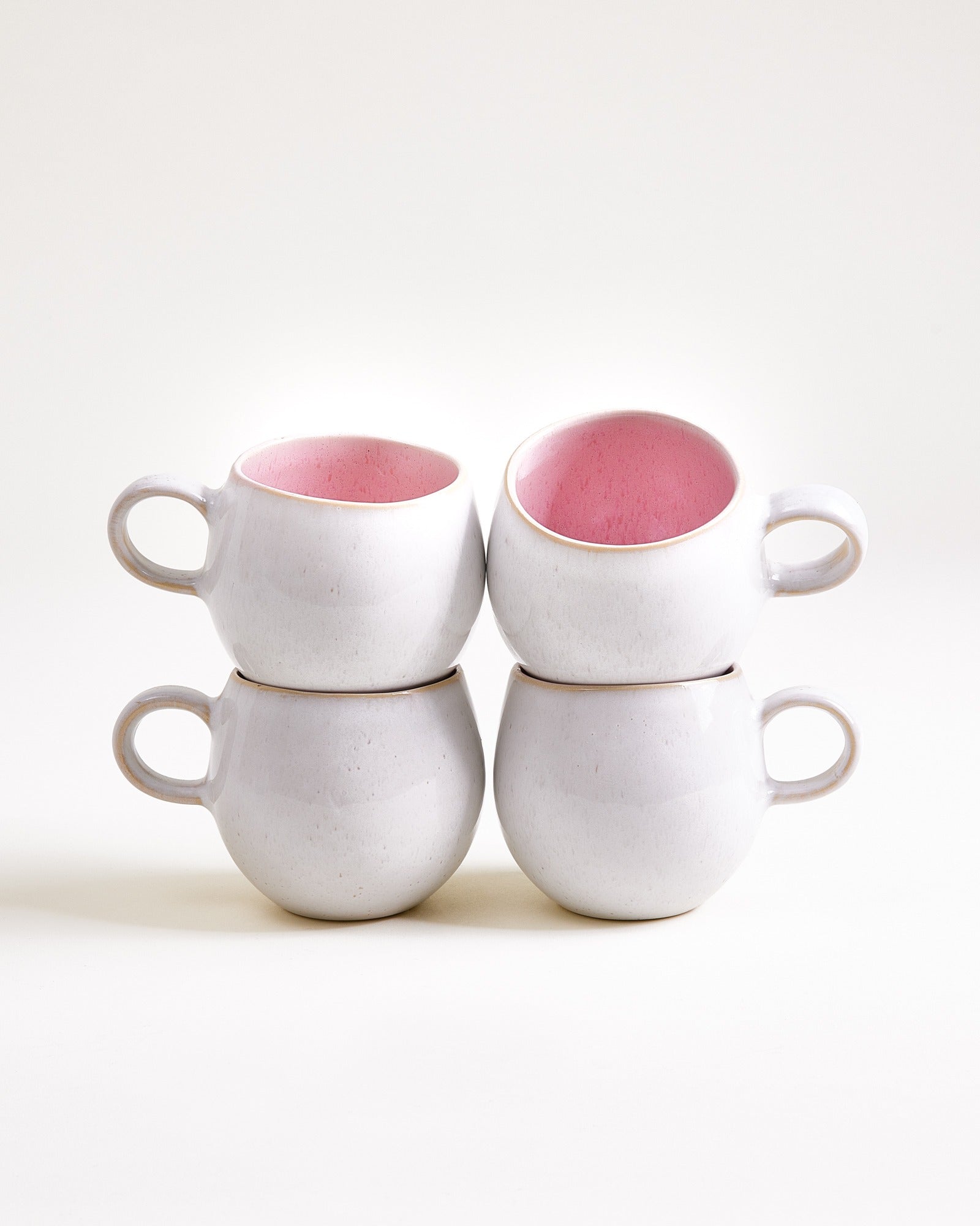 AREIA - SMALL MUG ROSÉ SET OF 4
