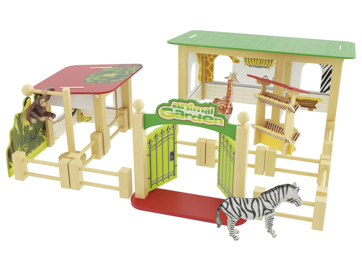 Playtive Set animaux en bois
