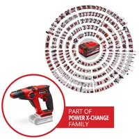 Marteau perforateur sans fil TE-HD 18/12 Li - Solo