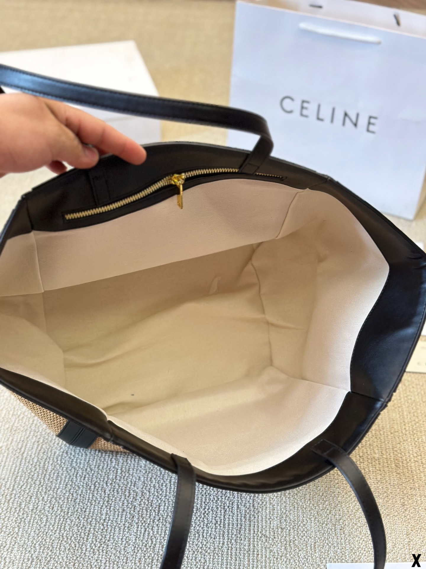 Ce new arrival tote bag size: 30 * 30cm