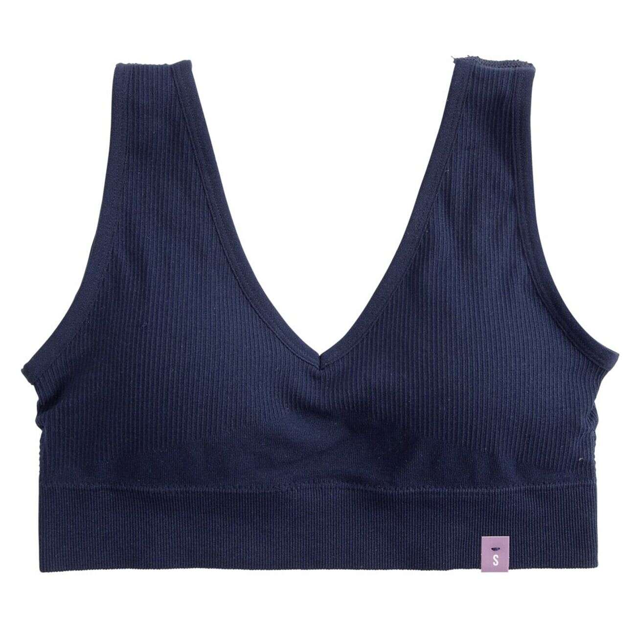 Brassière sans couture noir S/M/L/XL (4 modèles)