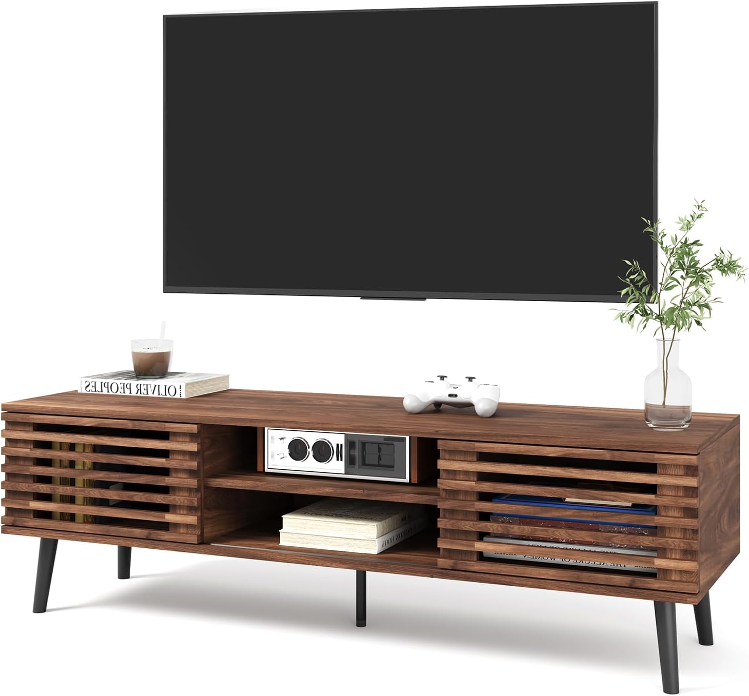 HAIOOU Mid Century Modern TV Stand, 52