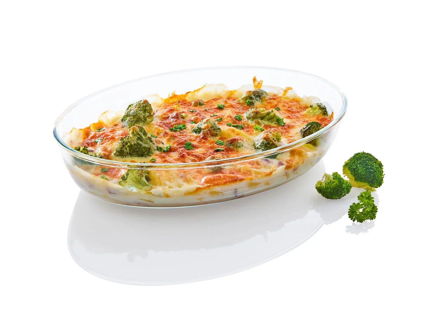 ERNESTO Plat  four en verre