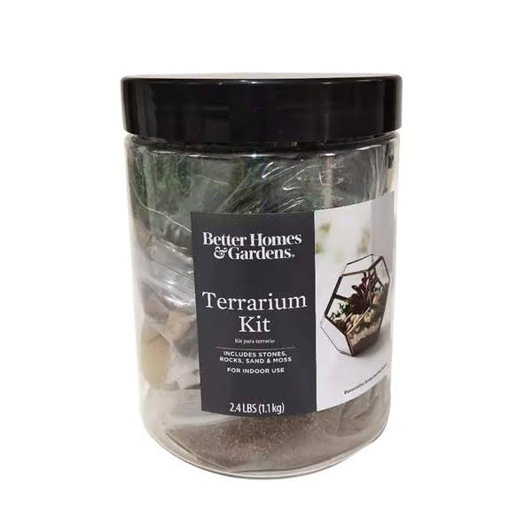 Better Homes & Gardens Glass Jar Terrarium Starter Kit - 2.4 lb