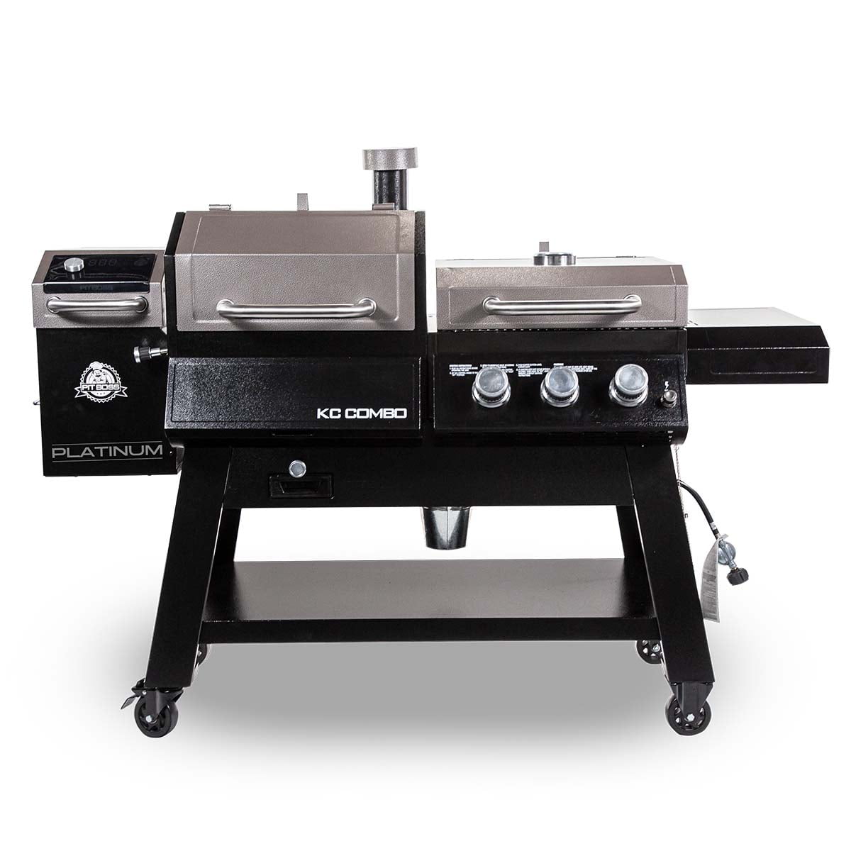 Boss Platinum KC Combo. Wi-Fi? and Bluetooth? Wood Pellet and Gas Grill