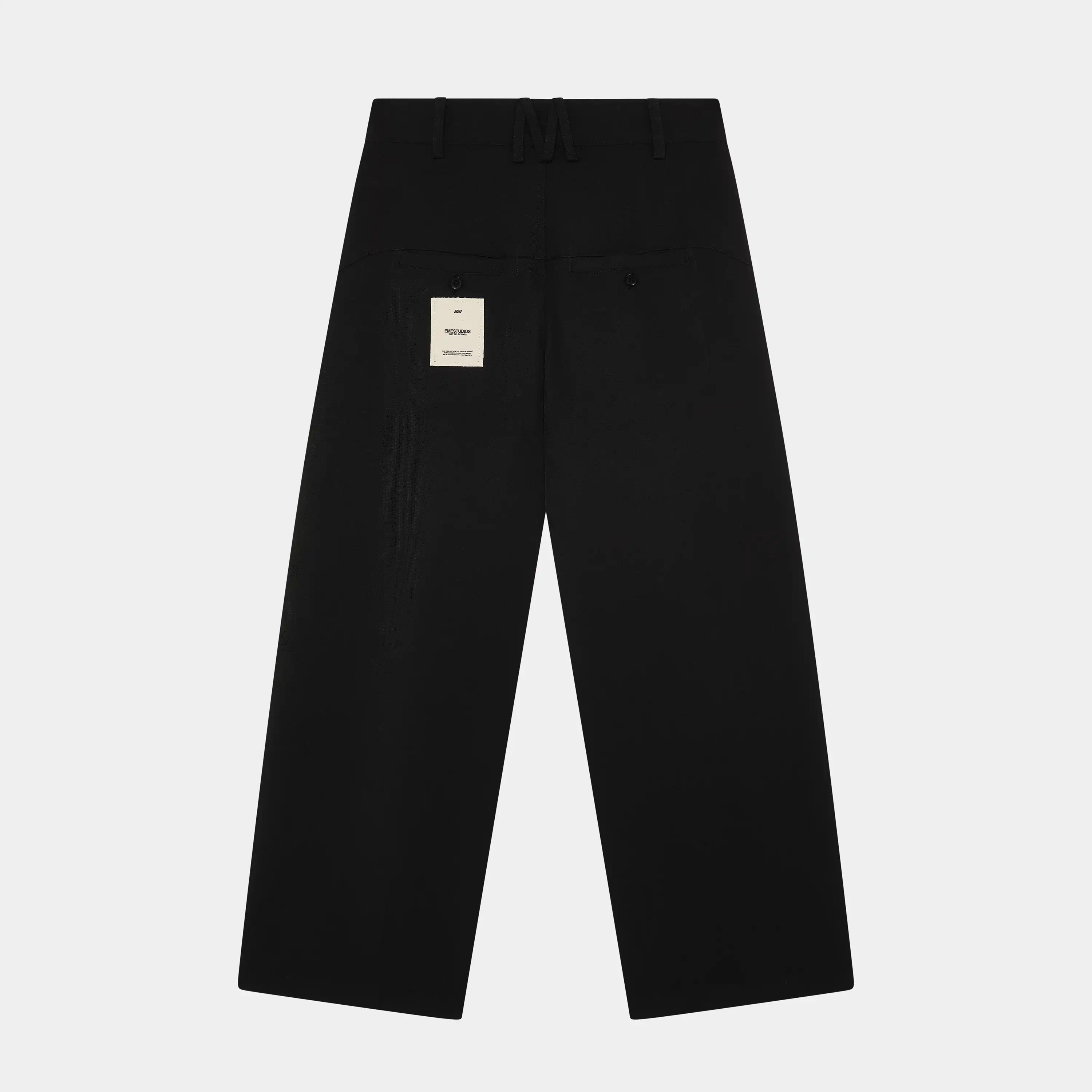 Budgeto Black Tailored Pants
