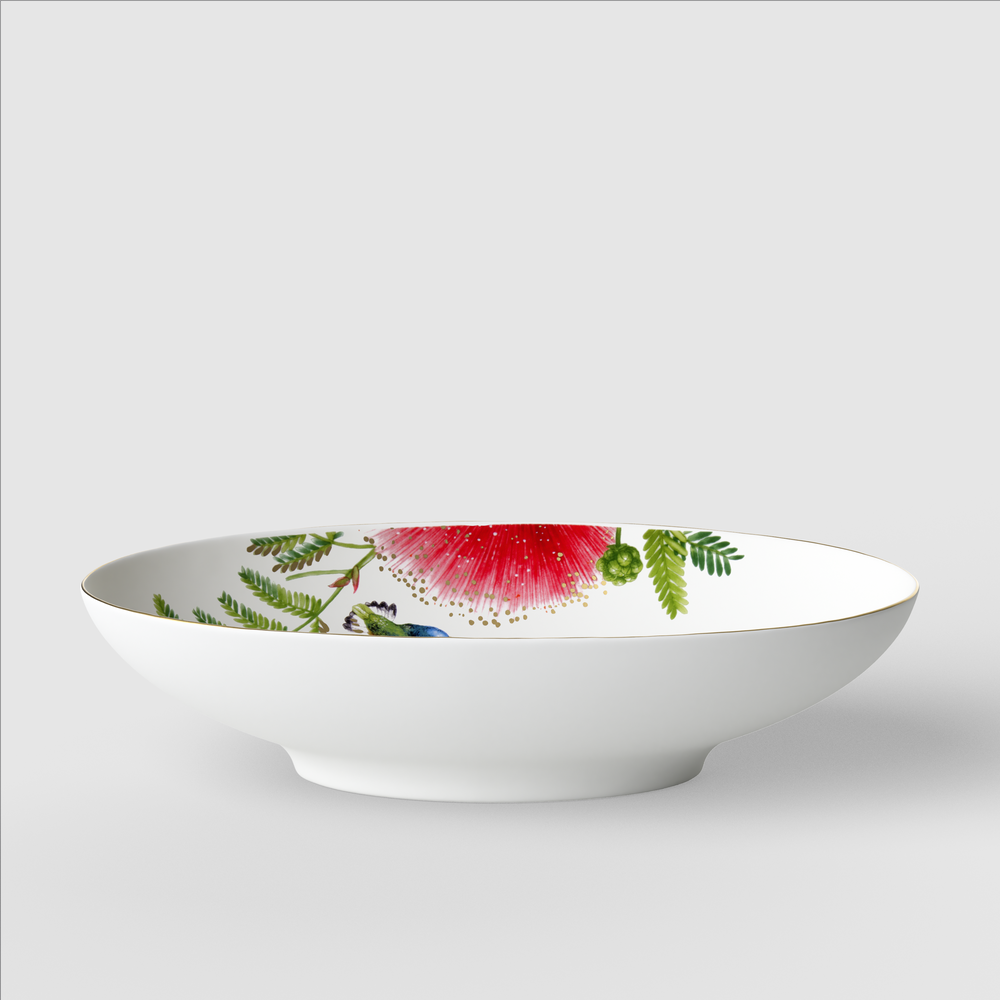 Amazonia Centerpiece bowl - Multi-colored, 28.8 oz, Premium Bone Porcelain