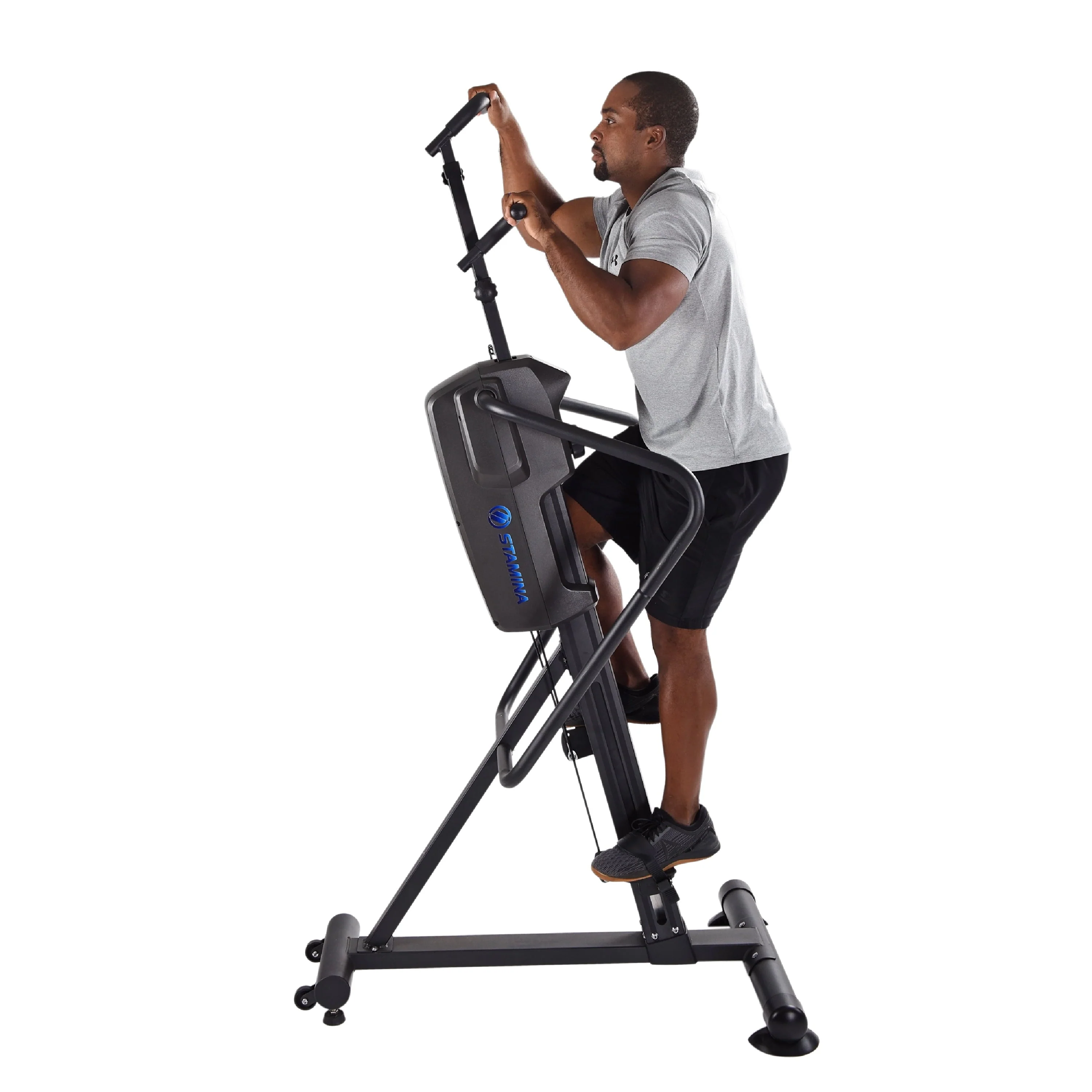 Cardio Climber Home Fitness Exercise Machine w/LCD Monitor - Image 3