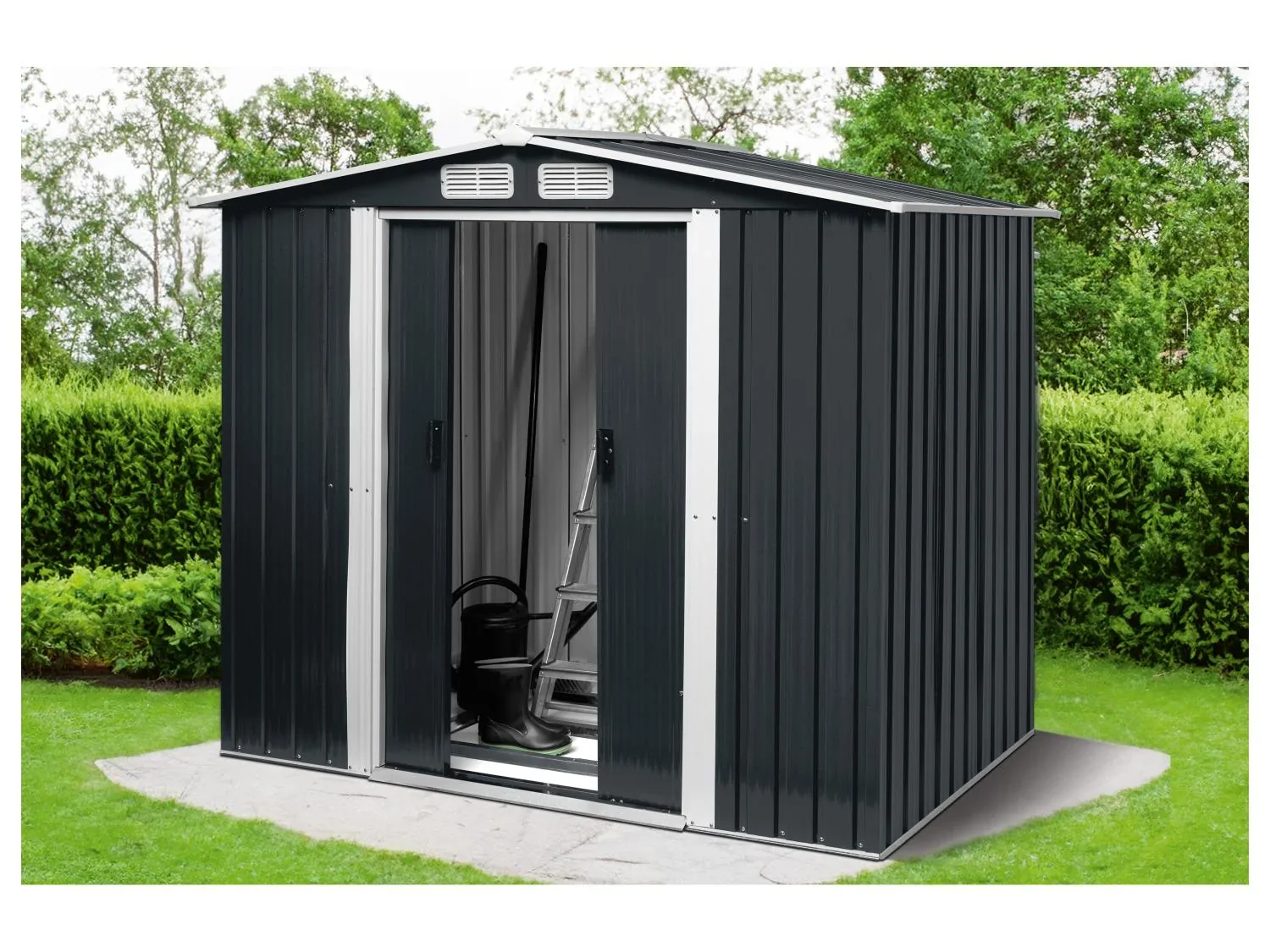 PARKSIDE Abri de jardin, 2,4 m