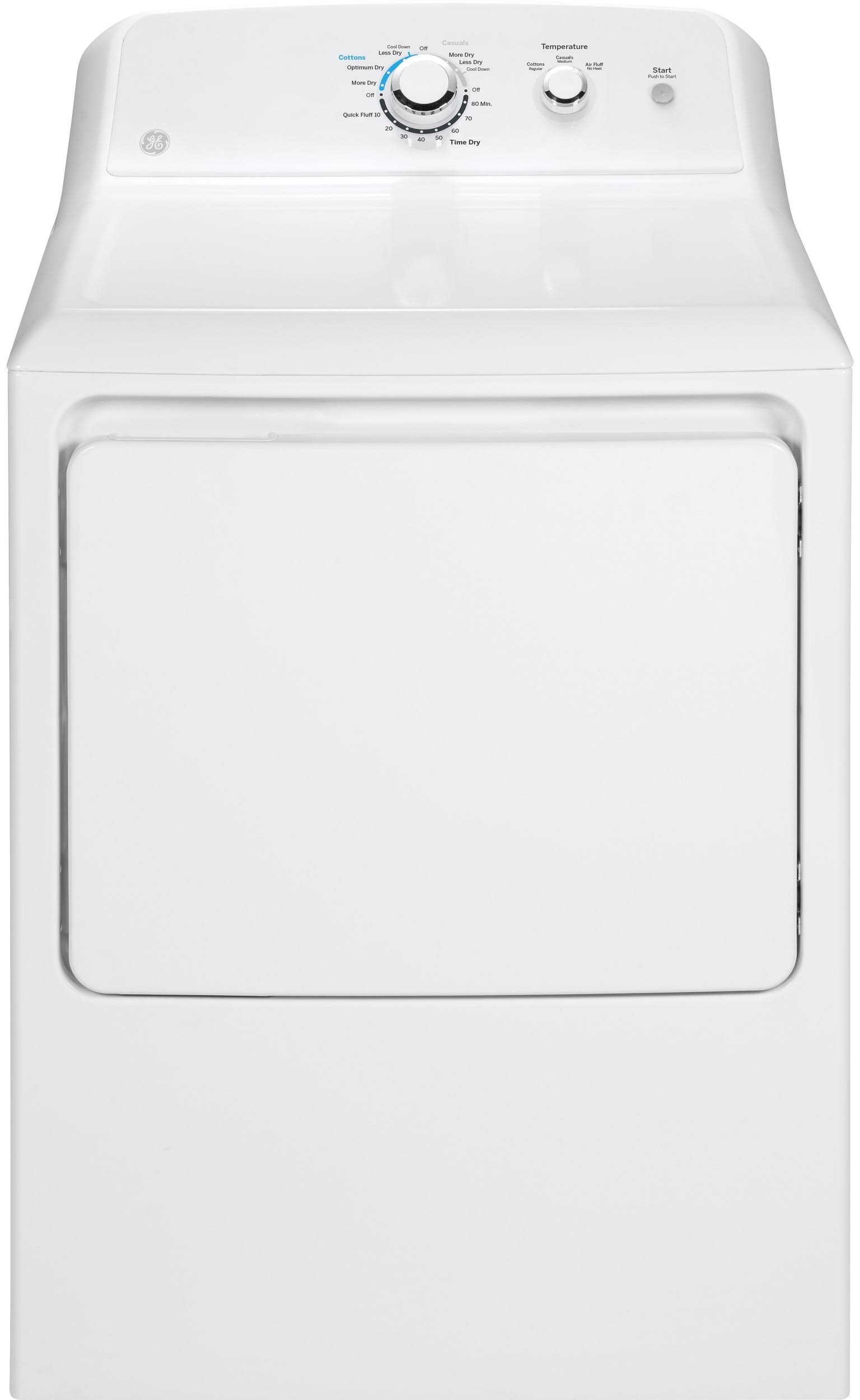 GE GTD33EASKWW 7.2 Cu. ft. Electric Dryer - White