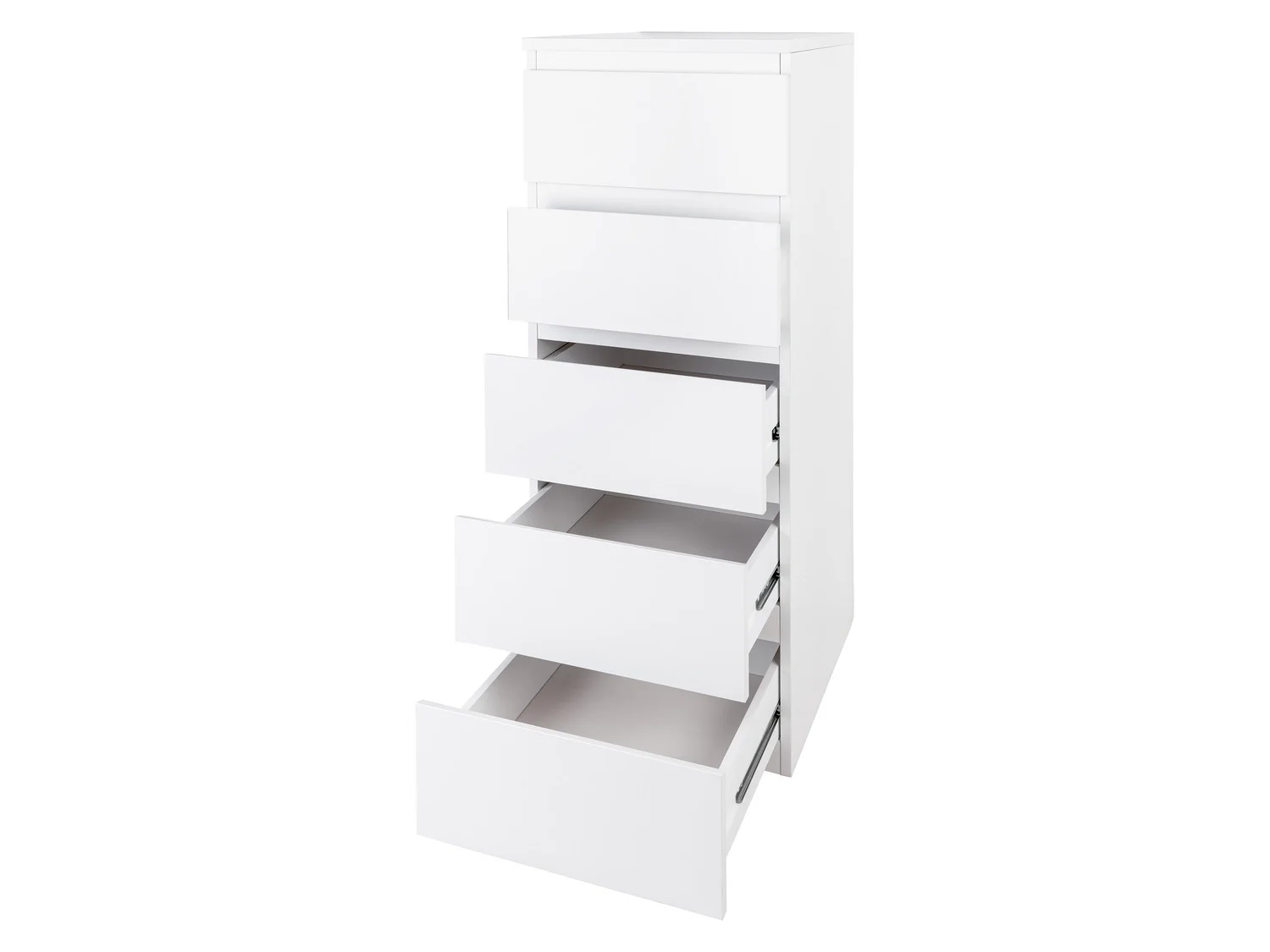 LIVARNO home Commode Genve 43 x 121,5 x 48 cm, blanche
