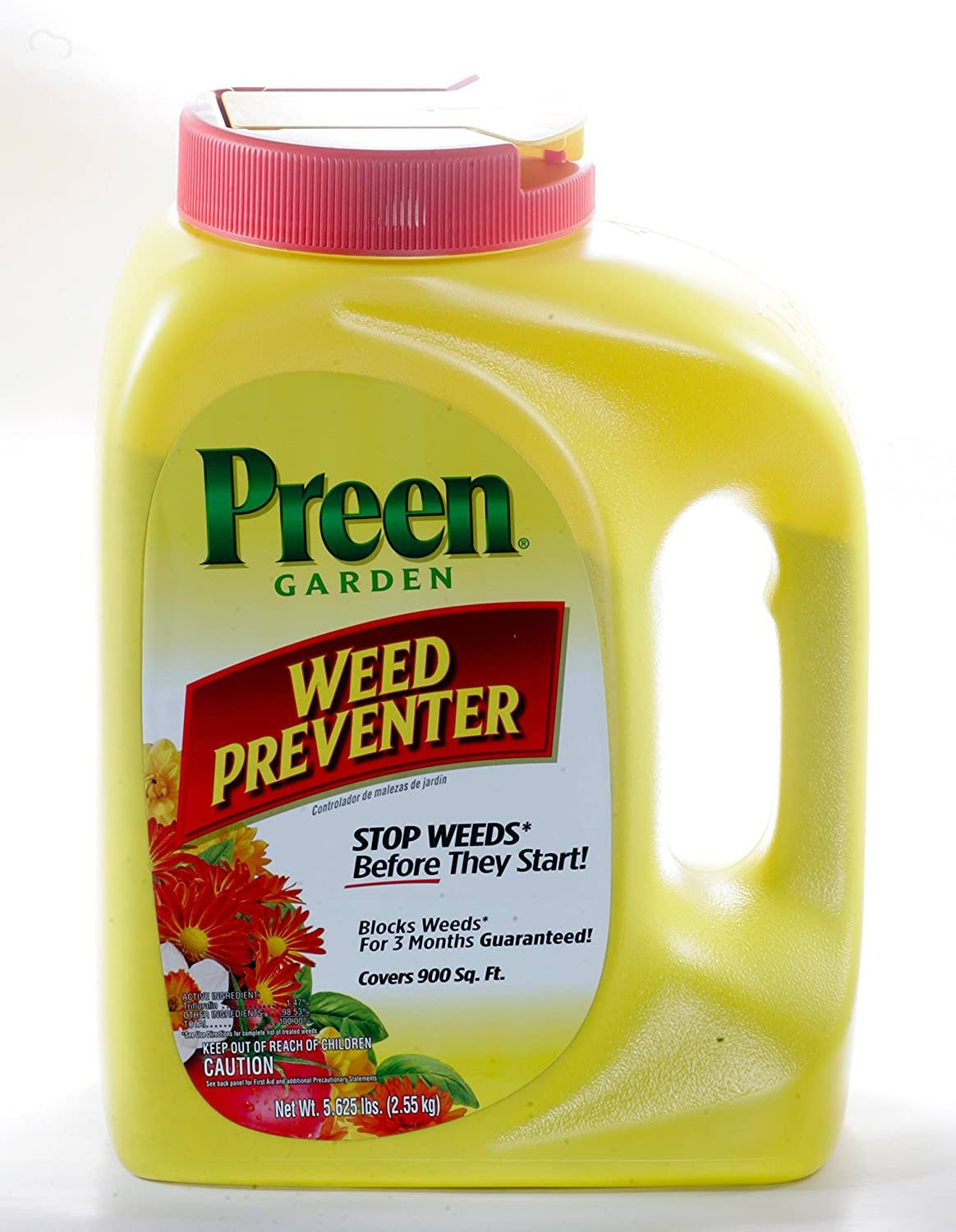 Preen Garden Weed Preventer, 5.6lbs Covers 900 Sq. ft.
