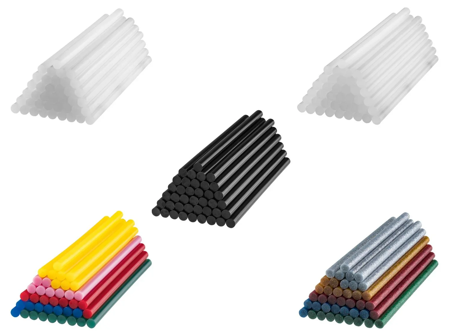 PARKSIDE Btons de colle basse temprature, 40 pices