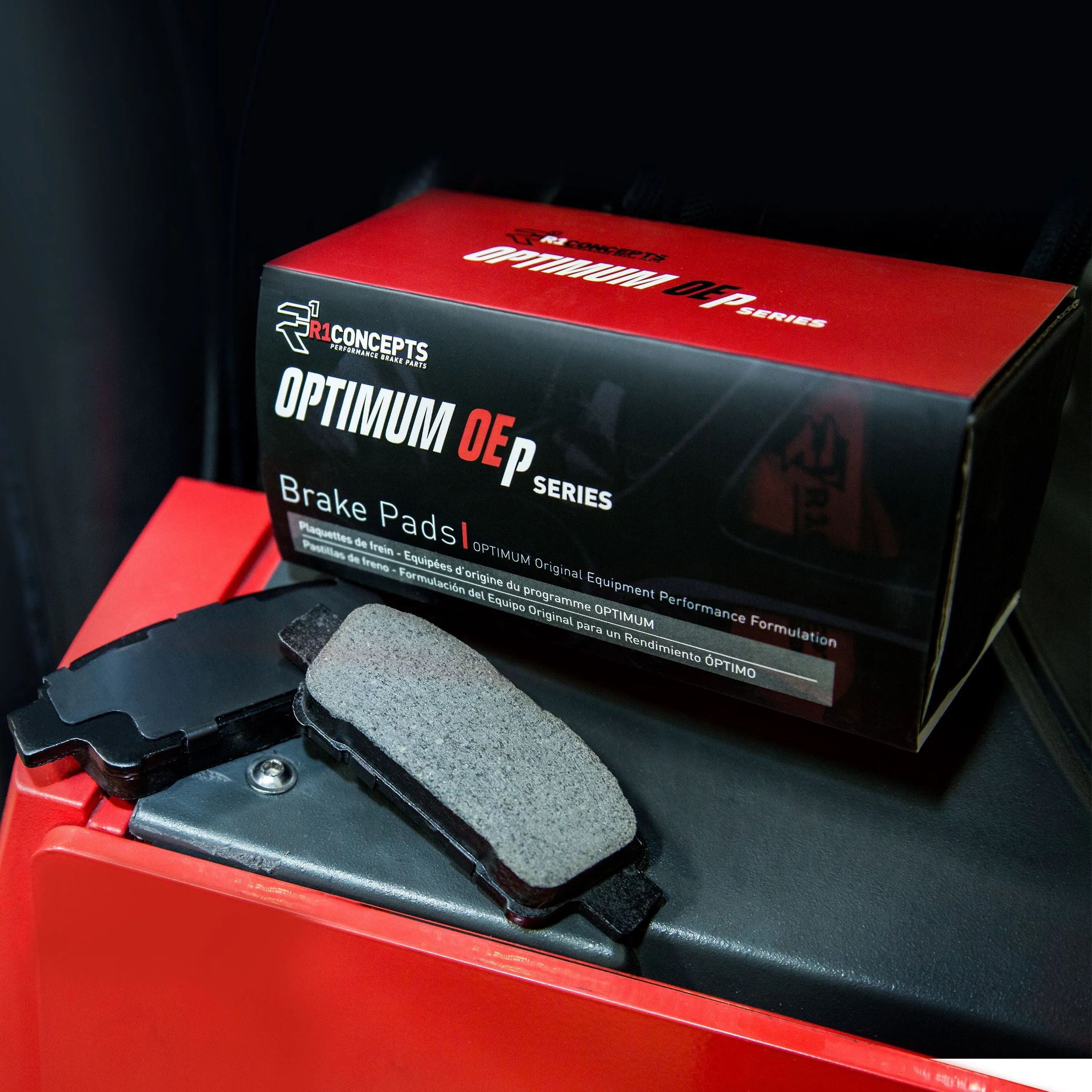 Front Rear Brakes and Rotors Kit |Front Rear Brake Pads| Brake Rotors and Pads| Optimum OEp Brake Pads and Rotors |Hardware Kit WFUH2 45013 Image 5