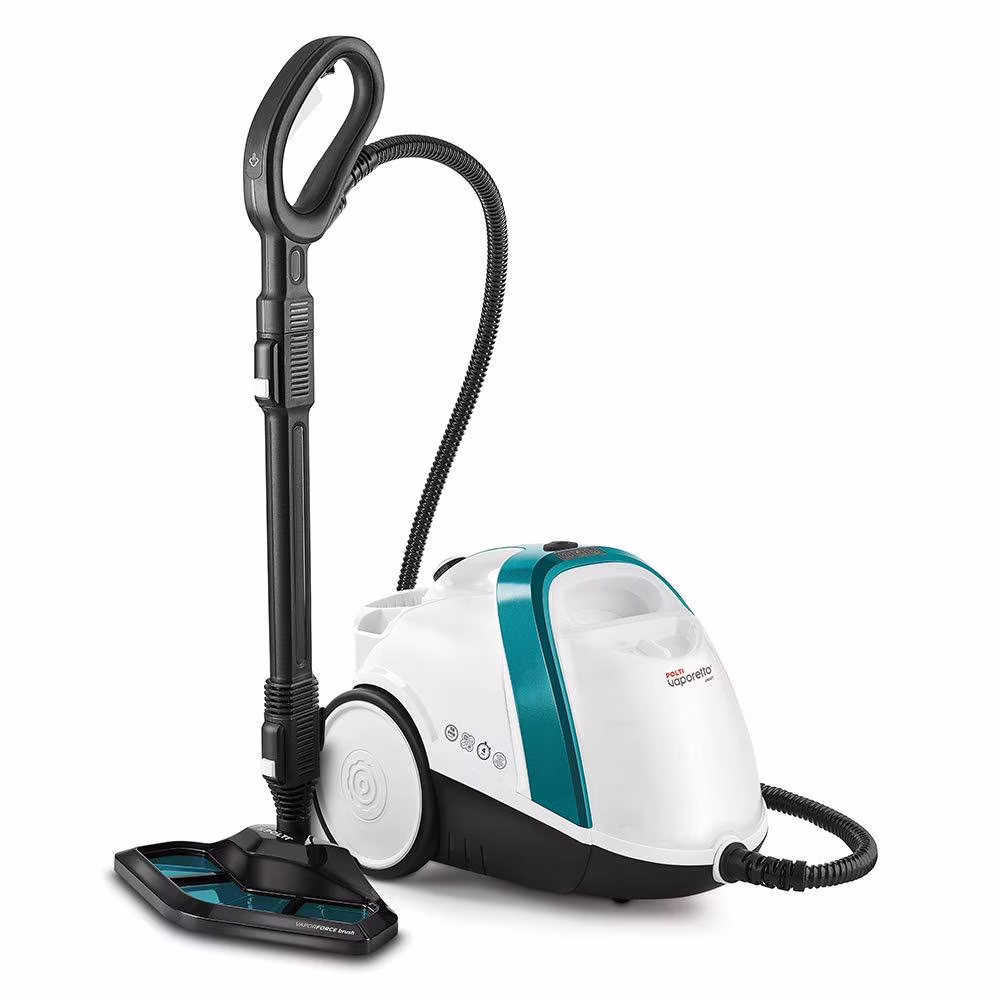Continuous Fill Steam Cleaner for Home Use with 10 Attachments Works for Tile Floor with Grout, Carpet, Hardwood Upholstery