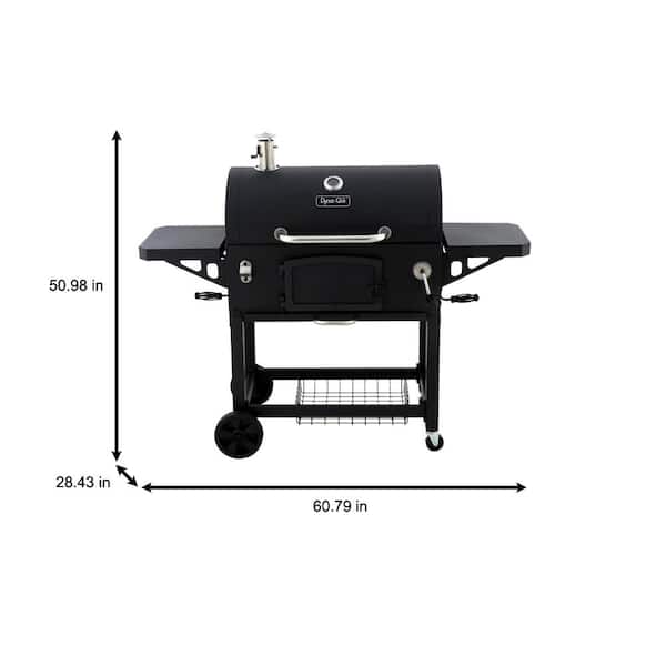 Heavy-Duty Extra-Large Charcoal Grill in Black - Image 3