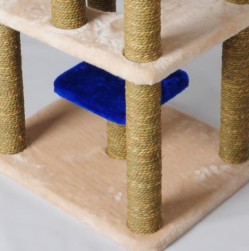 Cat Climbing Tree Large Sisal Fabric Scratching Post Sustainable Cat Supply House