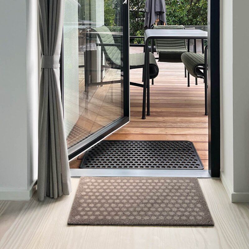 Dot gulvmatte 40x60 cm beige