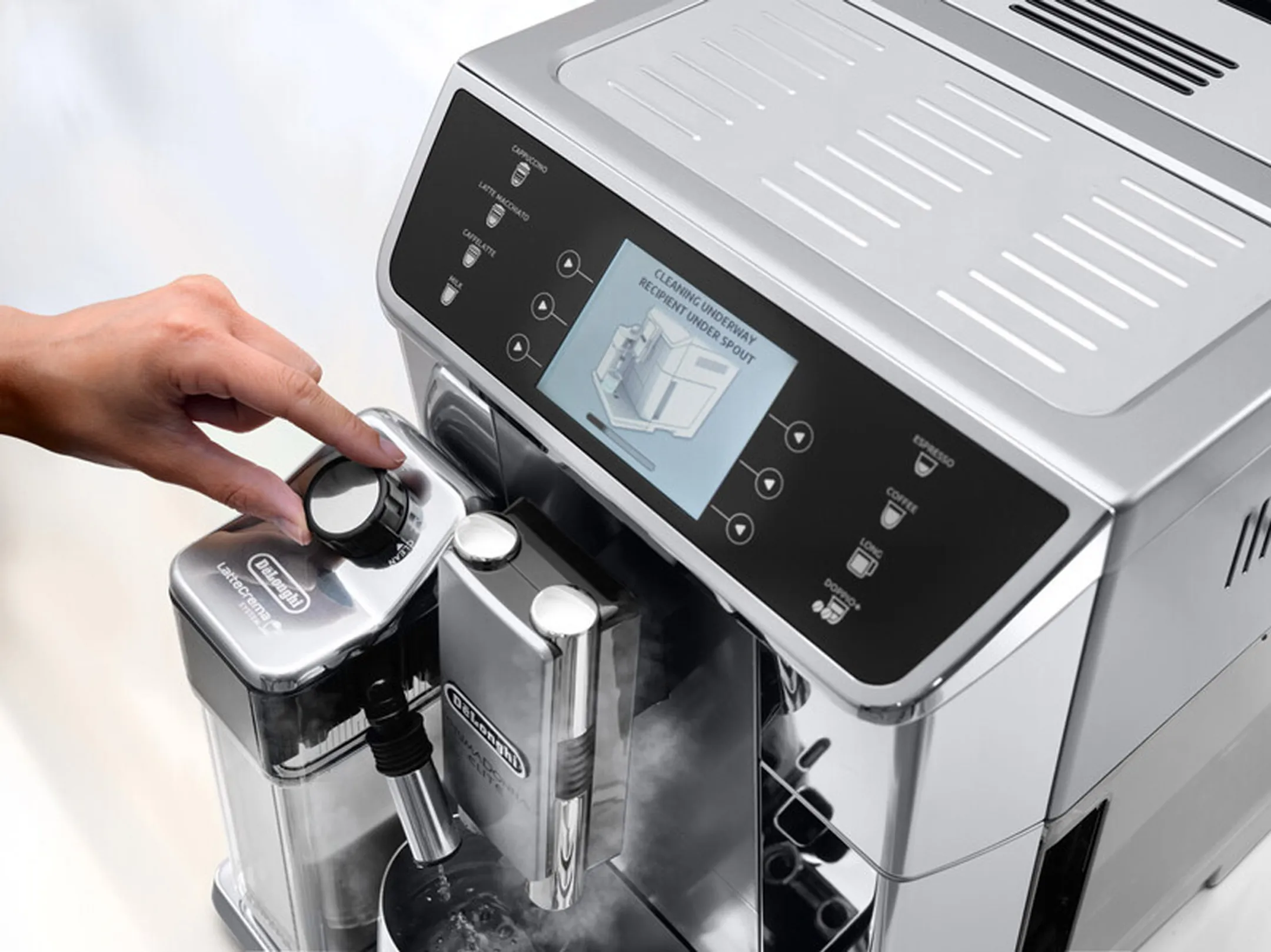 De'Longhi Volautomatische Espressomachine PrimaDonna Elite ECAM650.55.MS