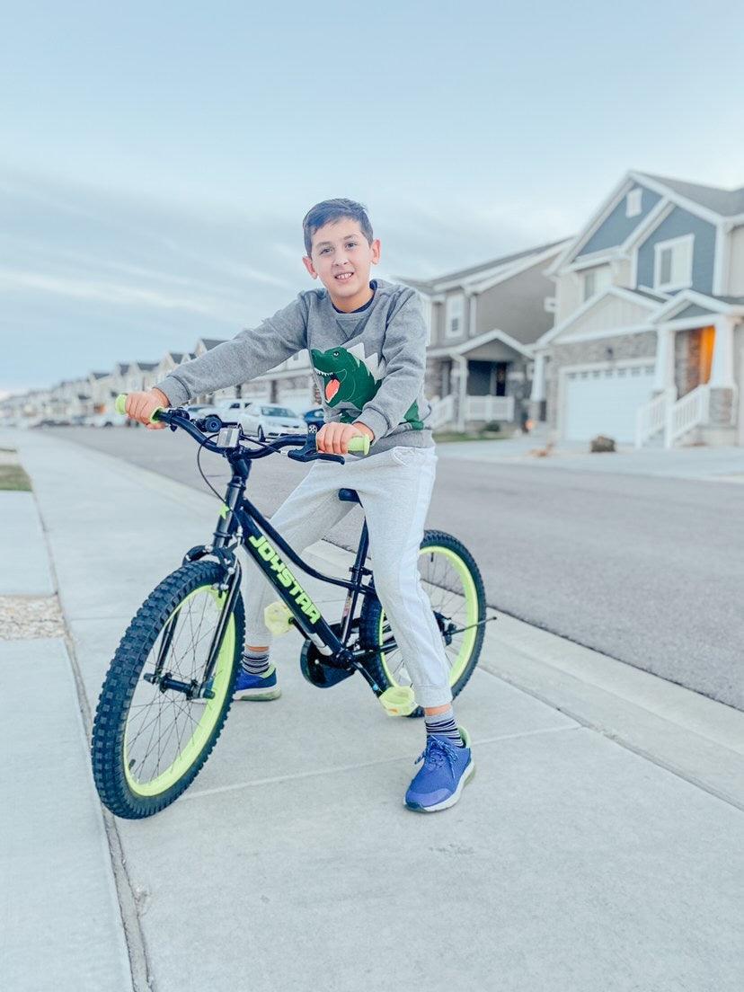 Vélo enfant JOYSTAR NEO 20 pouces avec stabilisateurs