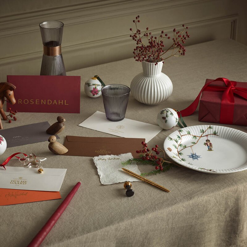 Hammershøi Christmas tallerken 27 cm 2 stk