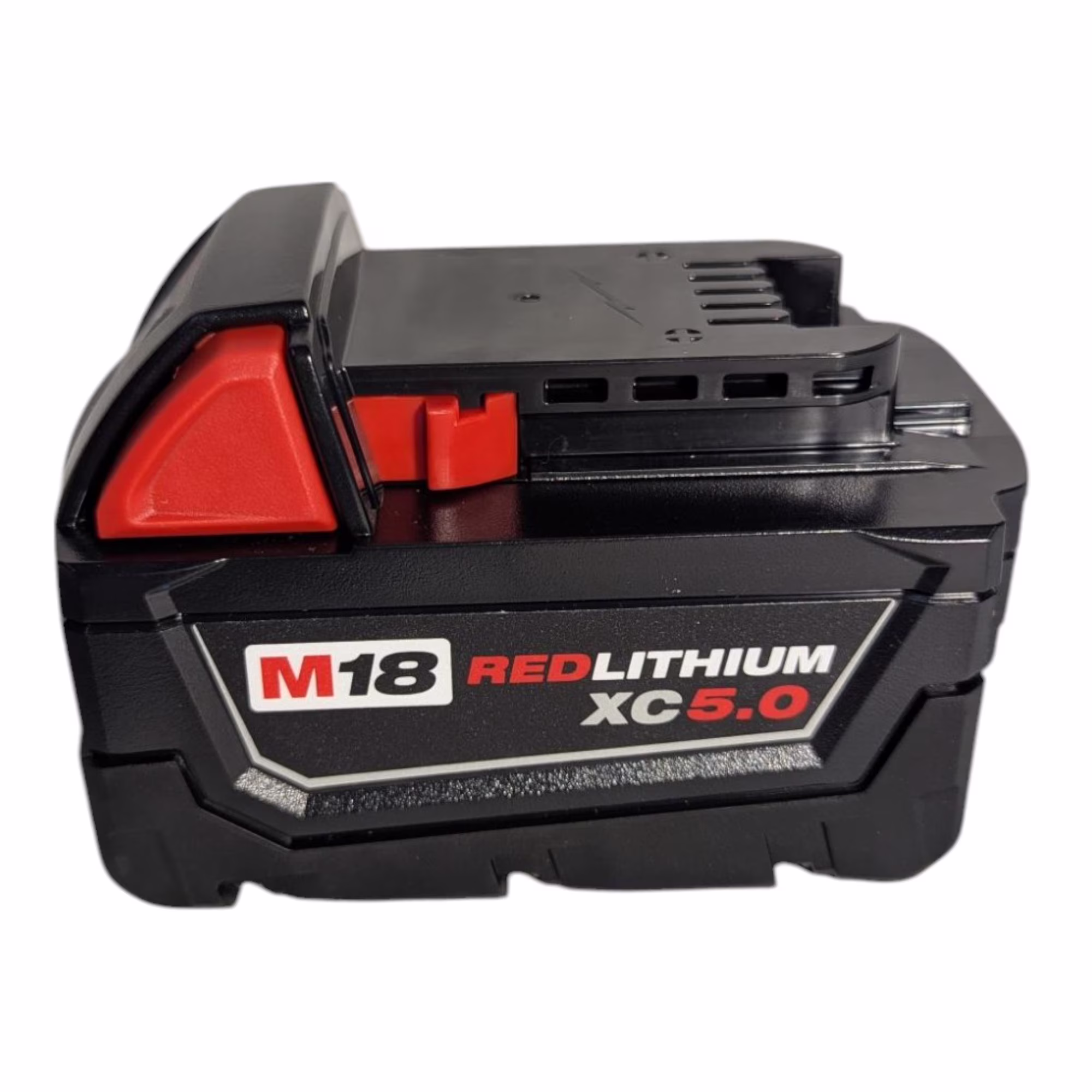Milwaukee 48-11-1850 M18 REDLITHIUM XC 5.0Ah Battery Pack �C 18V Lithium-Ion Rechargeable Power Tool Battery