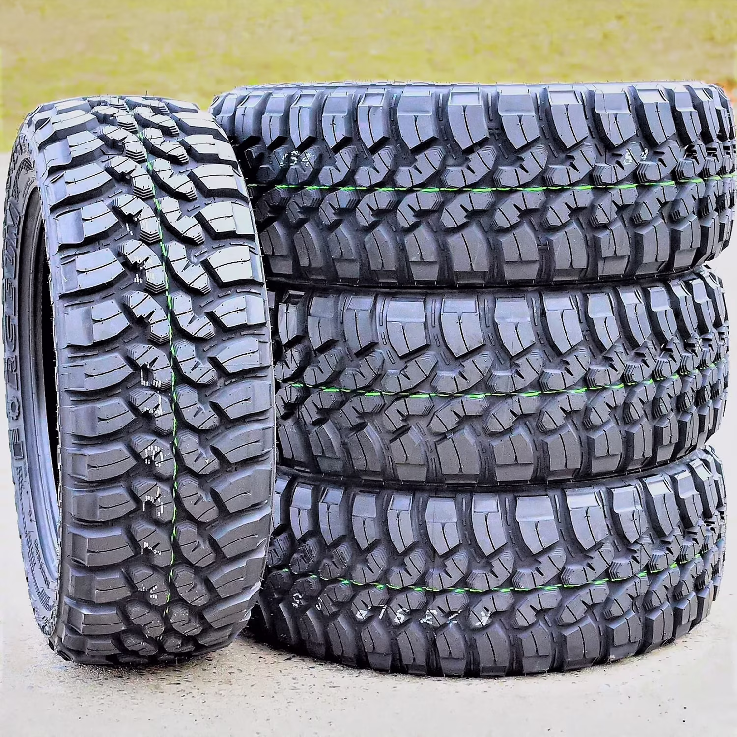 Set of 4 Forceum M/T 08 Plus 235/75R15 104/101Q C 6 Ply Mud Light Truck Tires