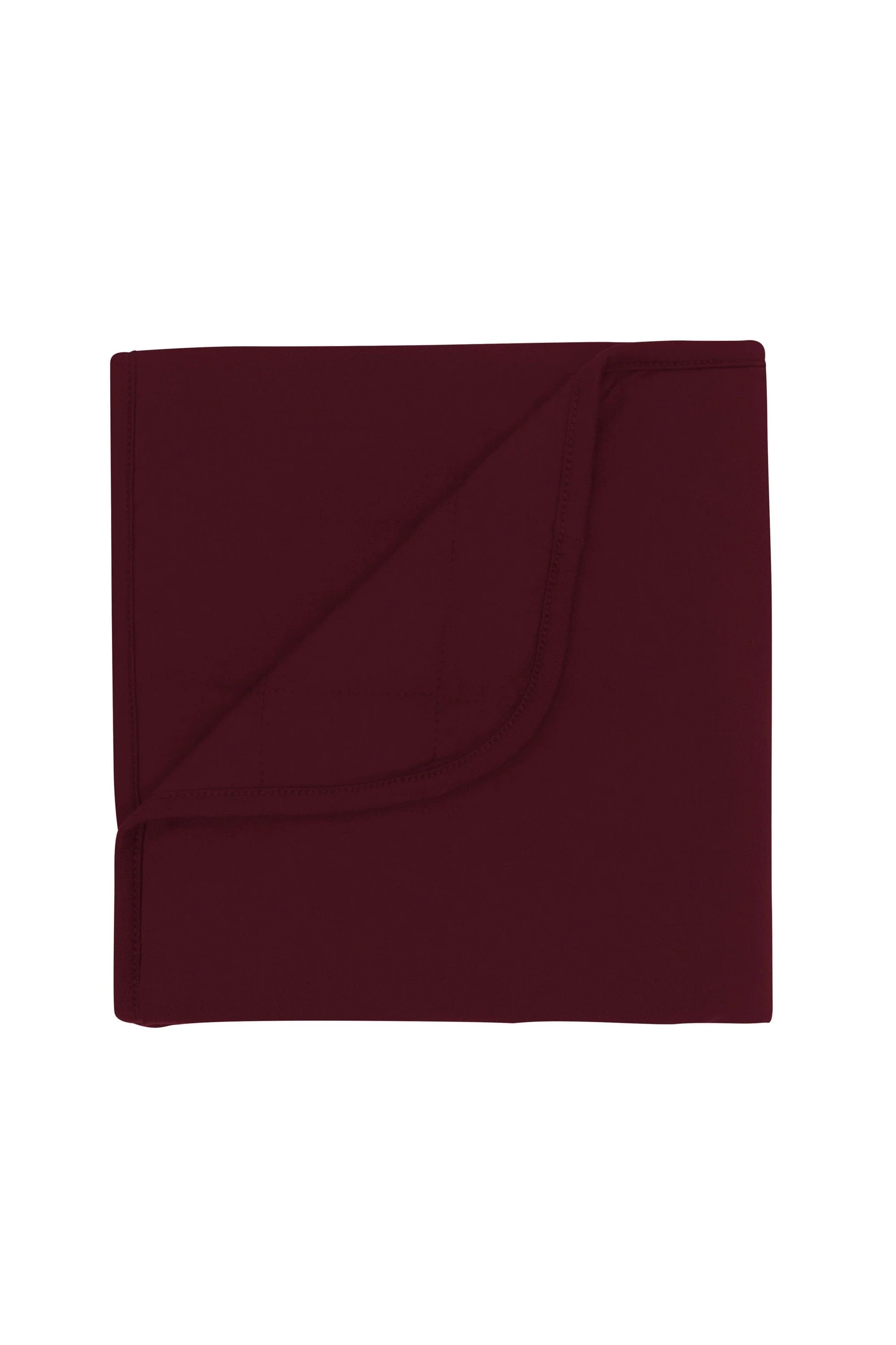 Baby Blanket in Burgundy 1.0
