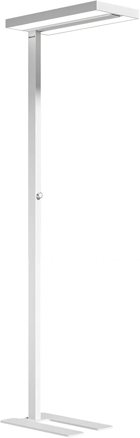 02E GEN Modern LED Floor Lamp, 8000 Lumens 4000K Dimmable Eye-Caring Adjustable Tall Lamp for Home Office, Living Room & Bedroom
