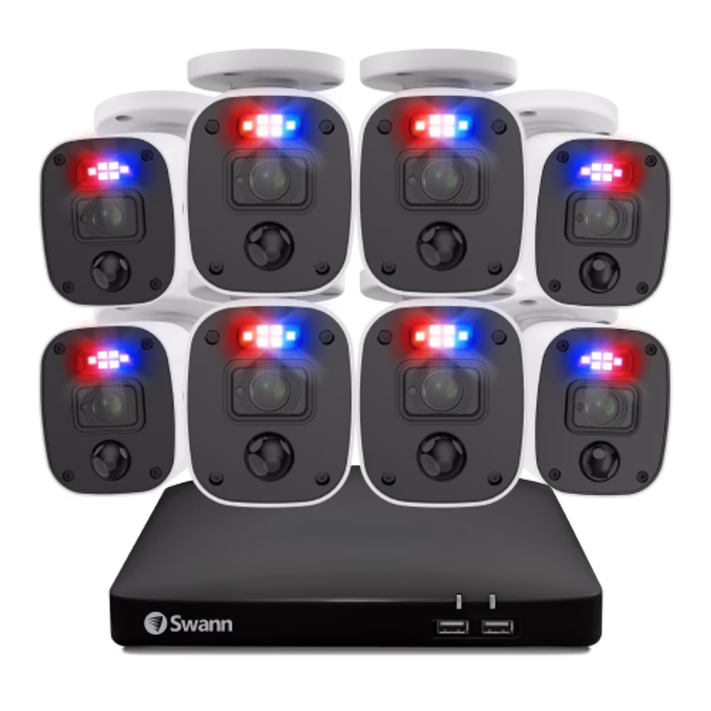 Swann 8 Camera 8 Channel 1080p Full HD Audio/Video DVR Security System