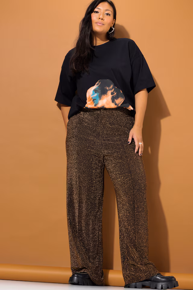 Sparkly Wide Leg Pants