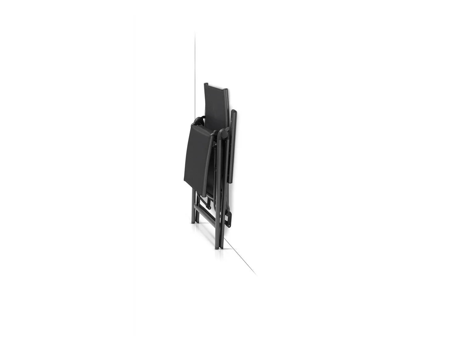 LIVARNO home Fauteuil de jardin Houston, noir/anthracite