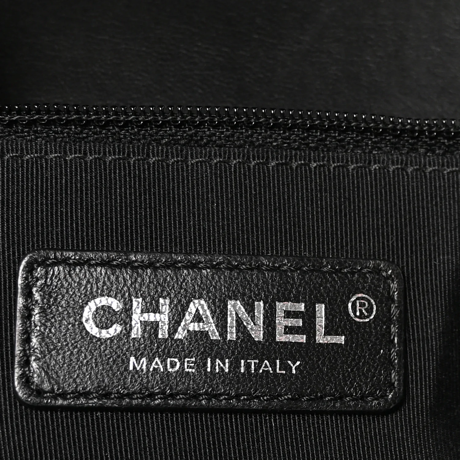 Lambskin Quilted New Medium Boy Flap Black