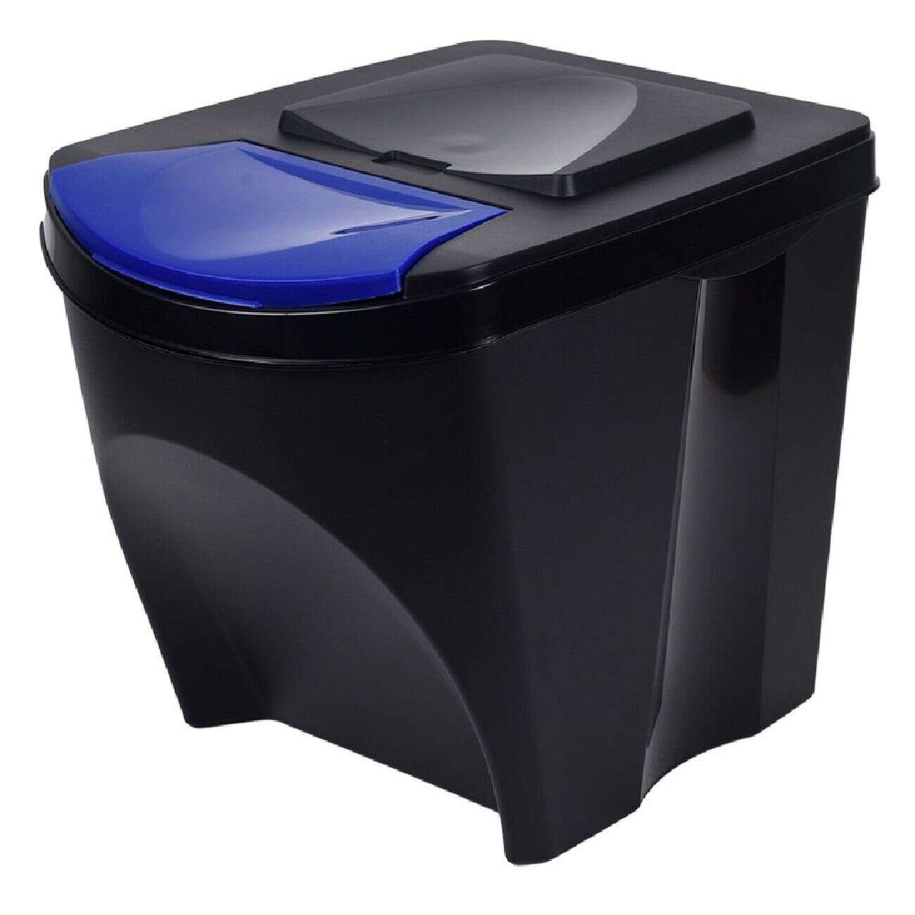 Lot de 3 poubelles de tri 25L