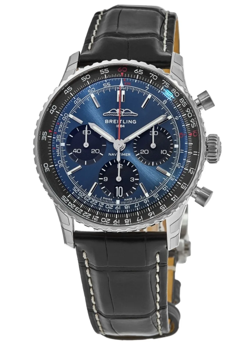 [Super Clone]Breitling AB0139241C1P1 Navitimer B01 Blue Dial - Νew【Super Clone】