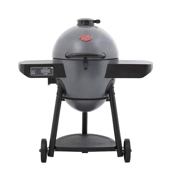 Akorn Auto-Kamado 20-inch Digital WiFi Charcoal Grill in Gray-Instock