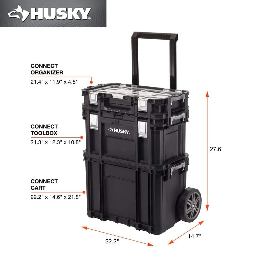 22 in. Connect Rolling System Tool Box