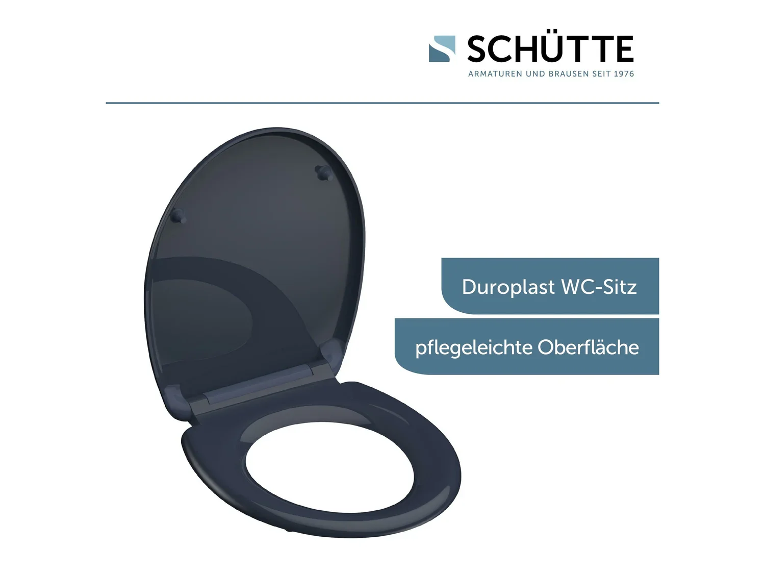 Schtte Abattant WC, avec fermeture en douceur