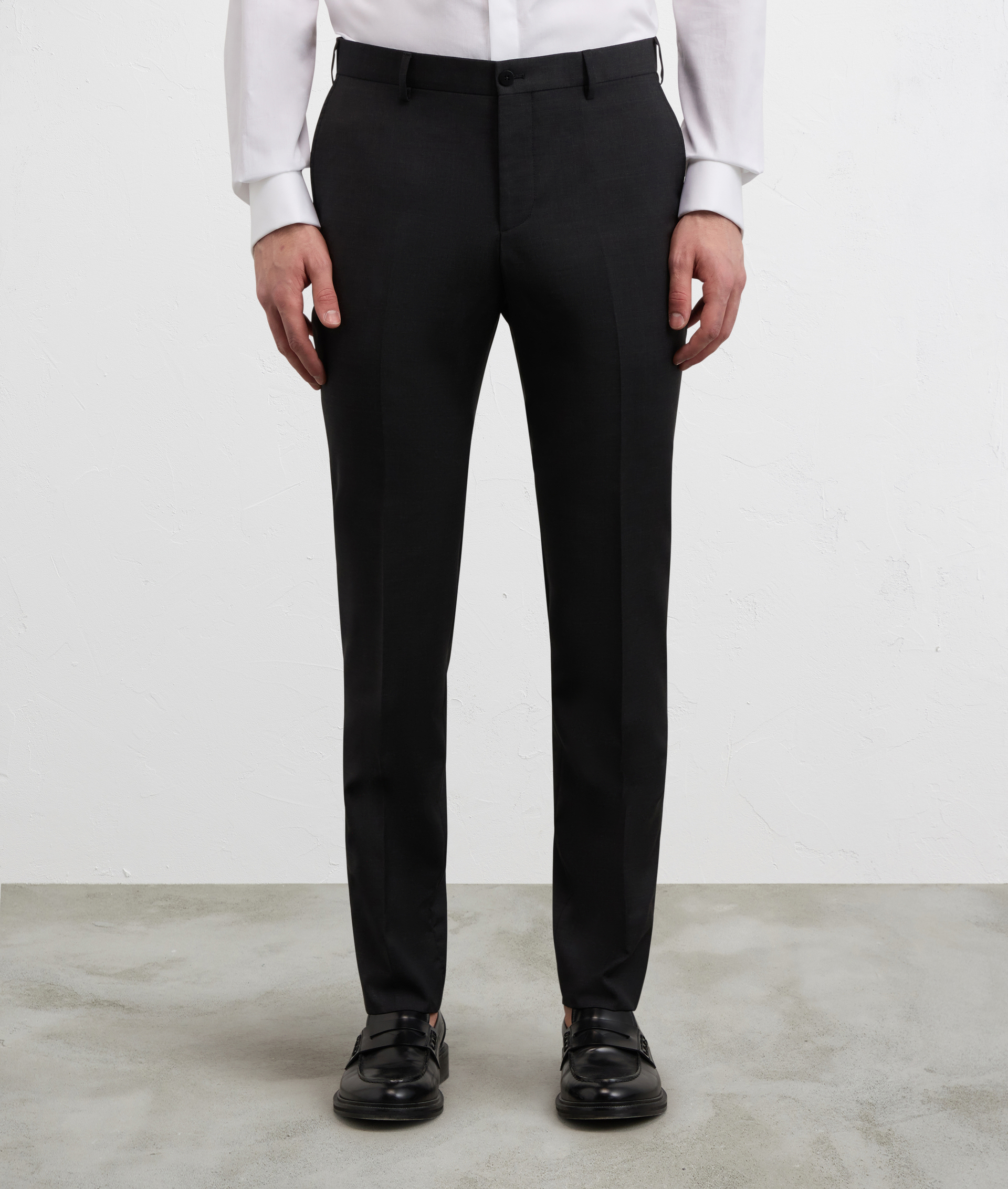 PURE WOOL TROUSERS