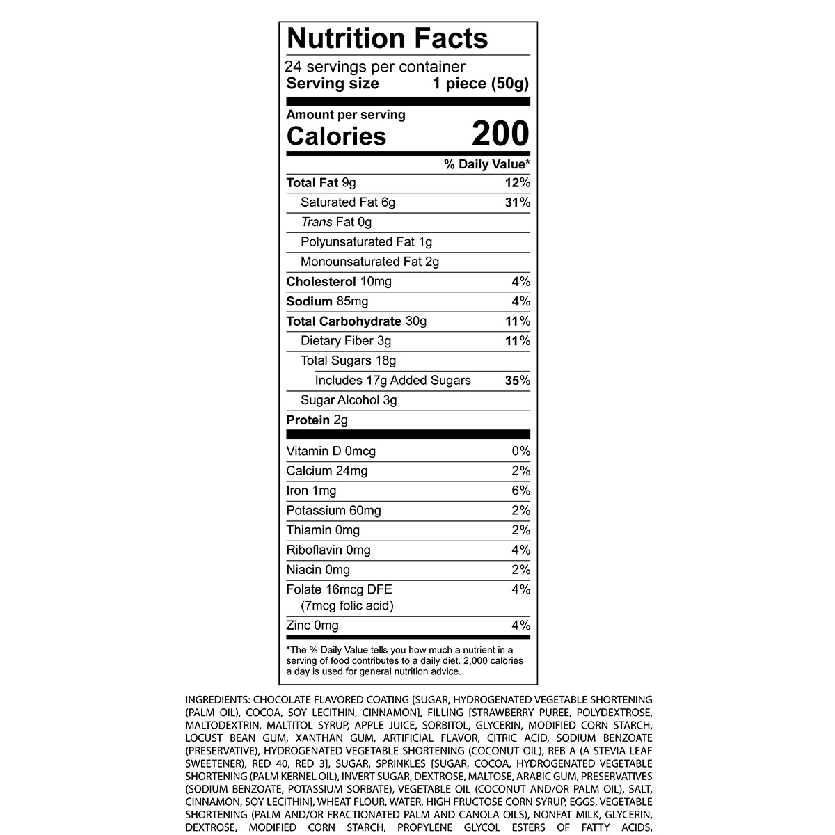 Marinela, Gansito Snack Cakes, 1.76 oz, 24 - Count