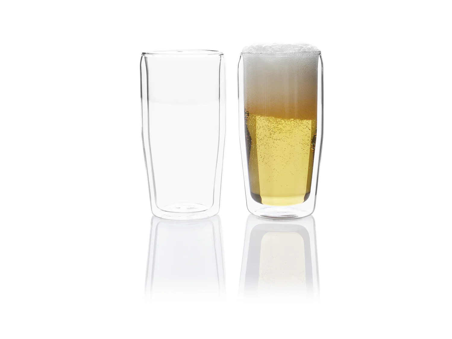 ERNESTO Lot de 2 verres  double paroi