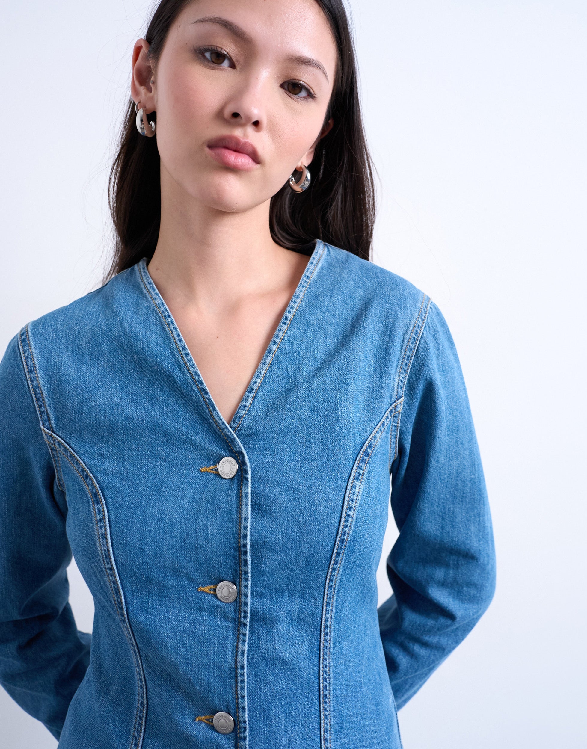 VERO MODA® TSPEYTON Denim shirt