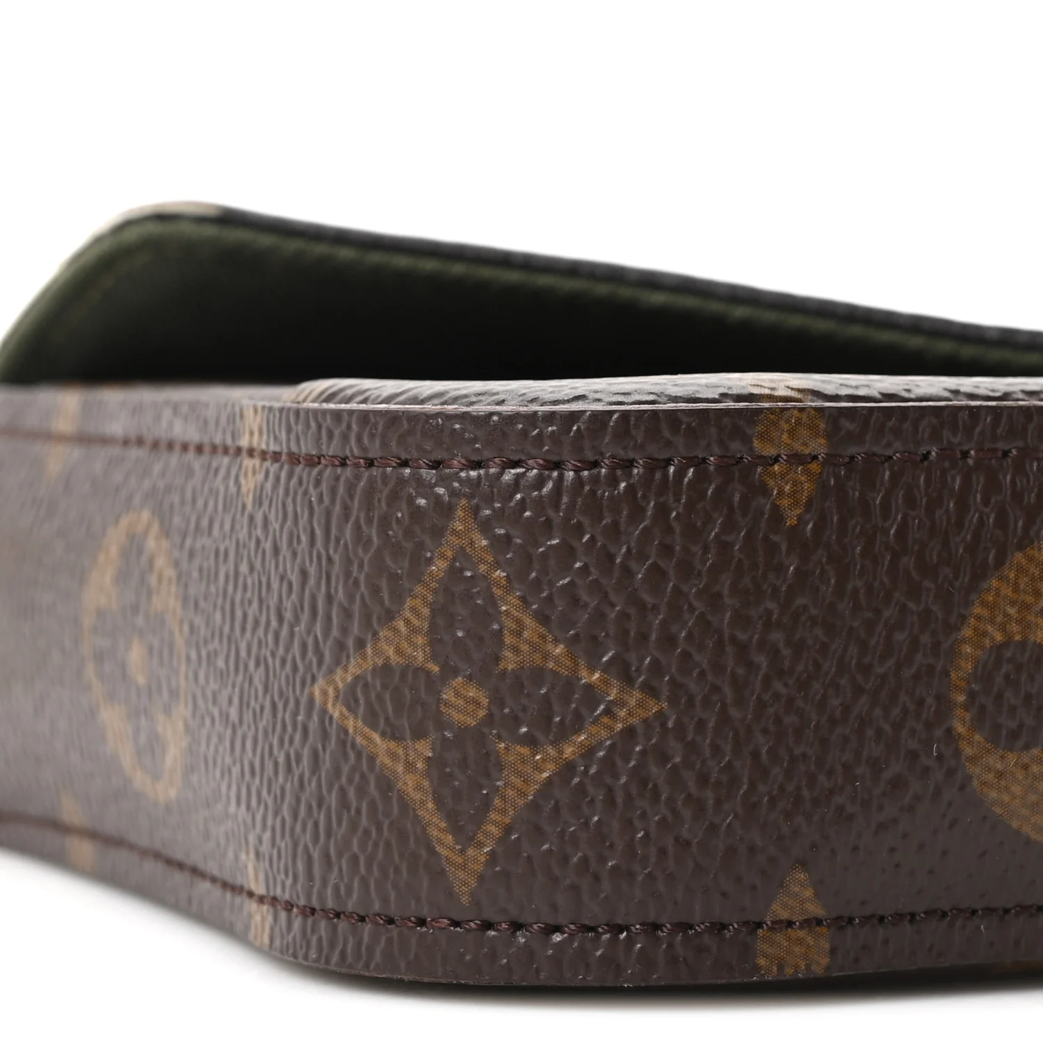 Monogram Felicie Strap & Go Kaki